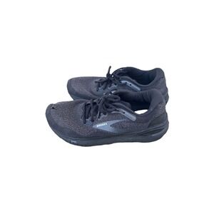 Brooks Ghost Max Men 9 Shoes Running 1104061D020 Black Gray Sneaker Gym Athletic